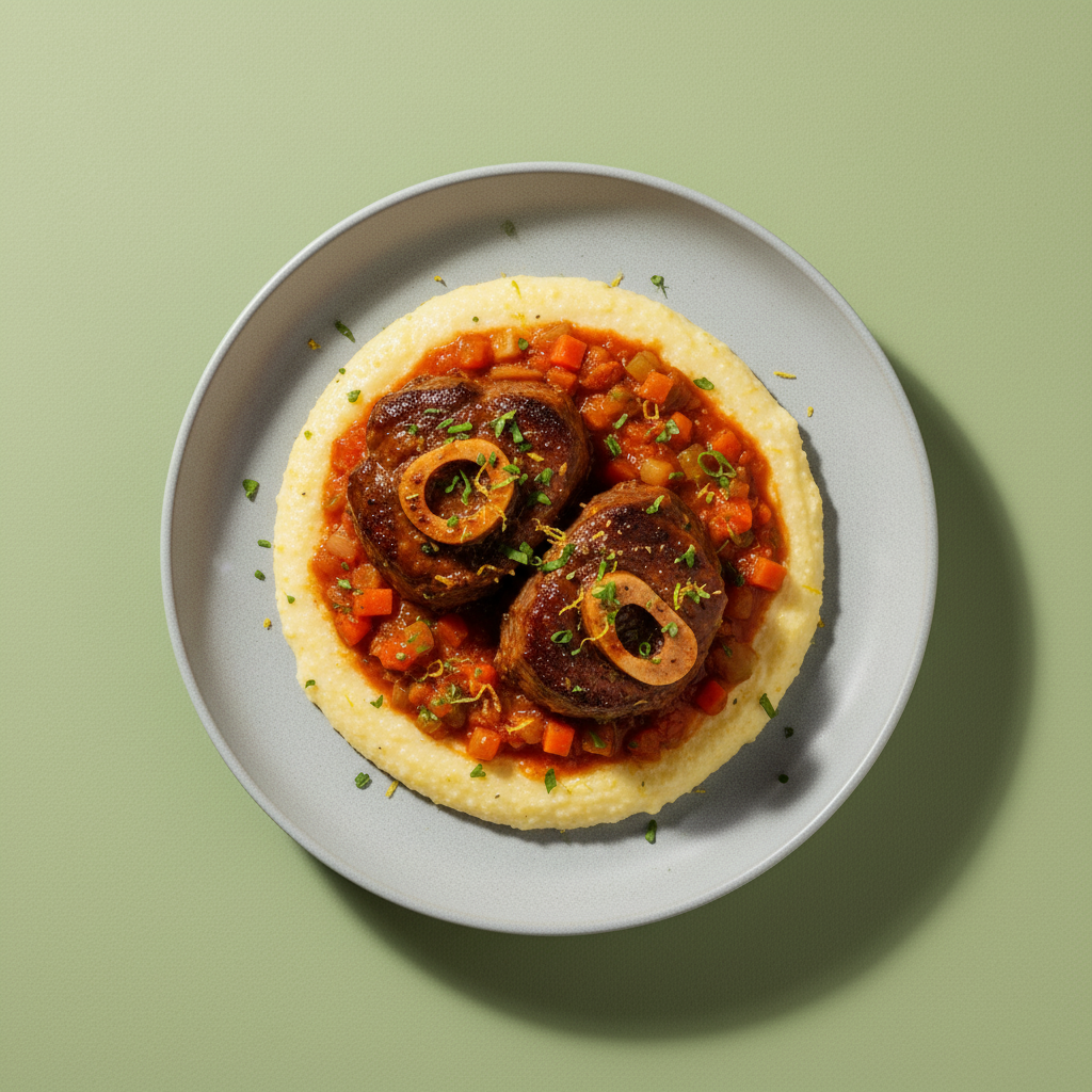 Osso Buco with Creamy Polenta