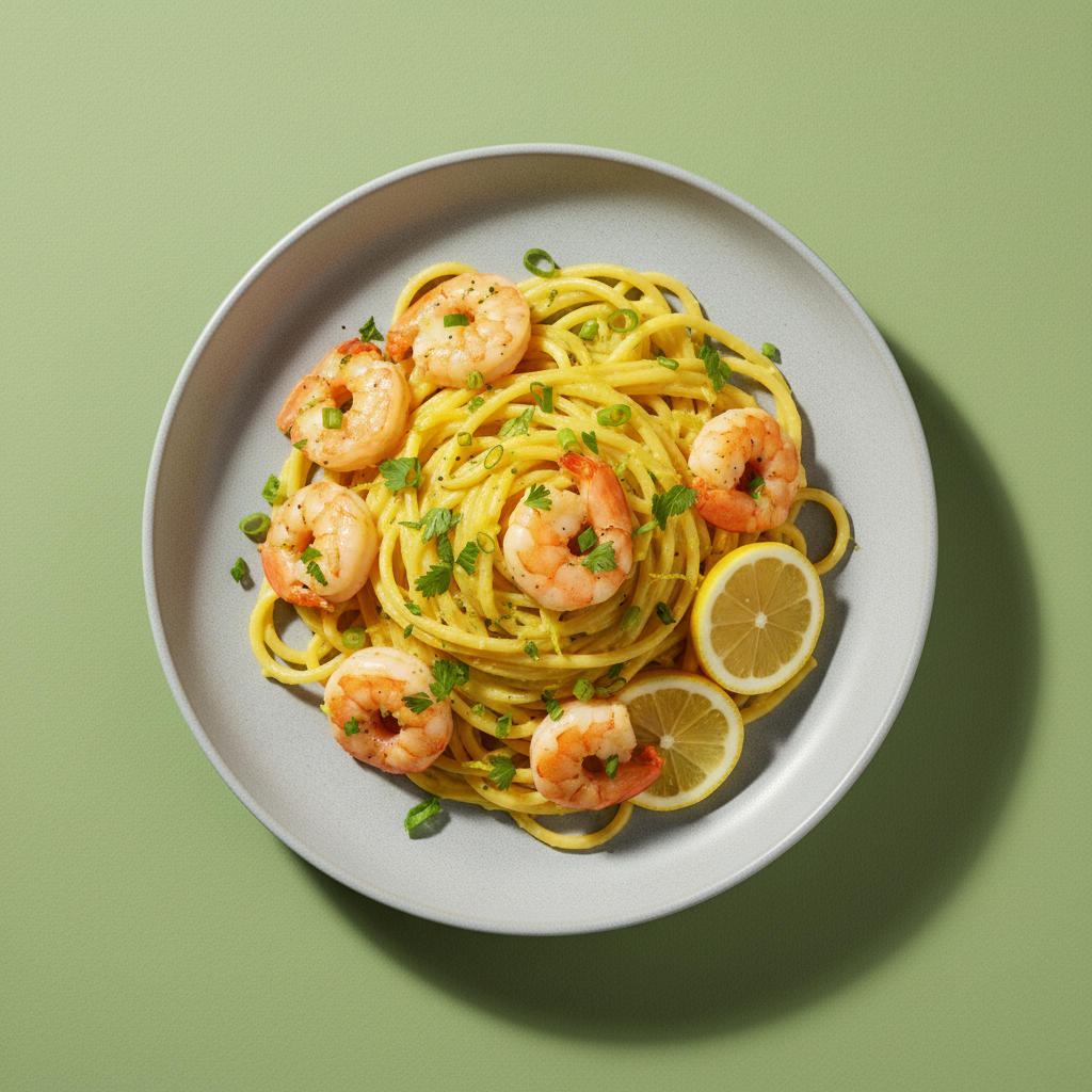 Zesty Lemon Shrimp Pasta