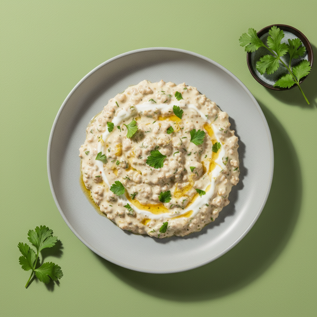 Ragu Bianco with Apple Cider Vinegar and Tempered Yogurt (Variation)