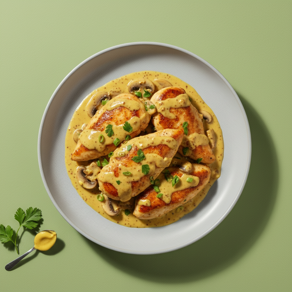 Poulet Sauté à la Dijonnaise