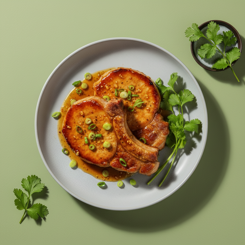 Honey-Garlic Glazed Pork Chops
