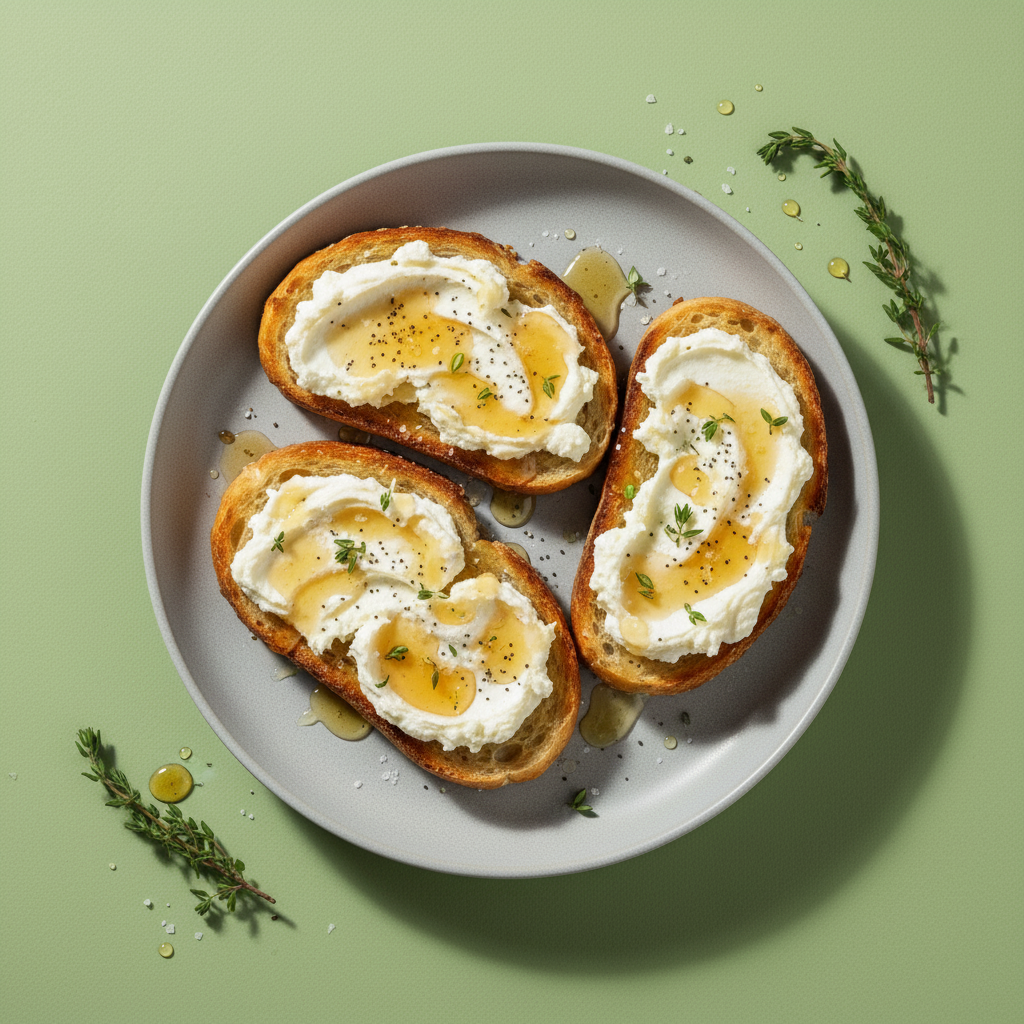 Elevated Honey Ricotta Toast
