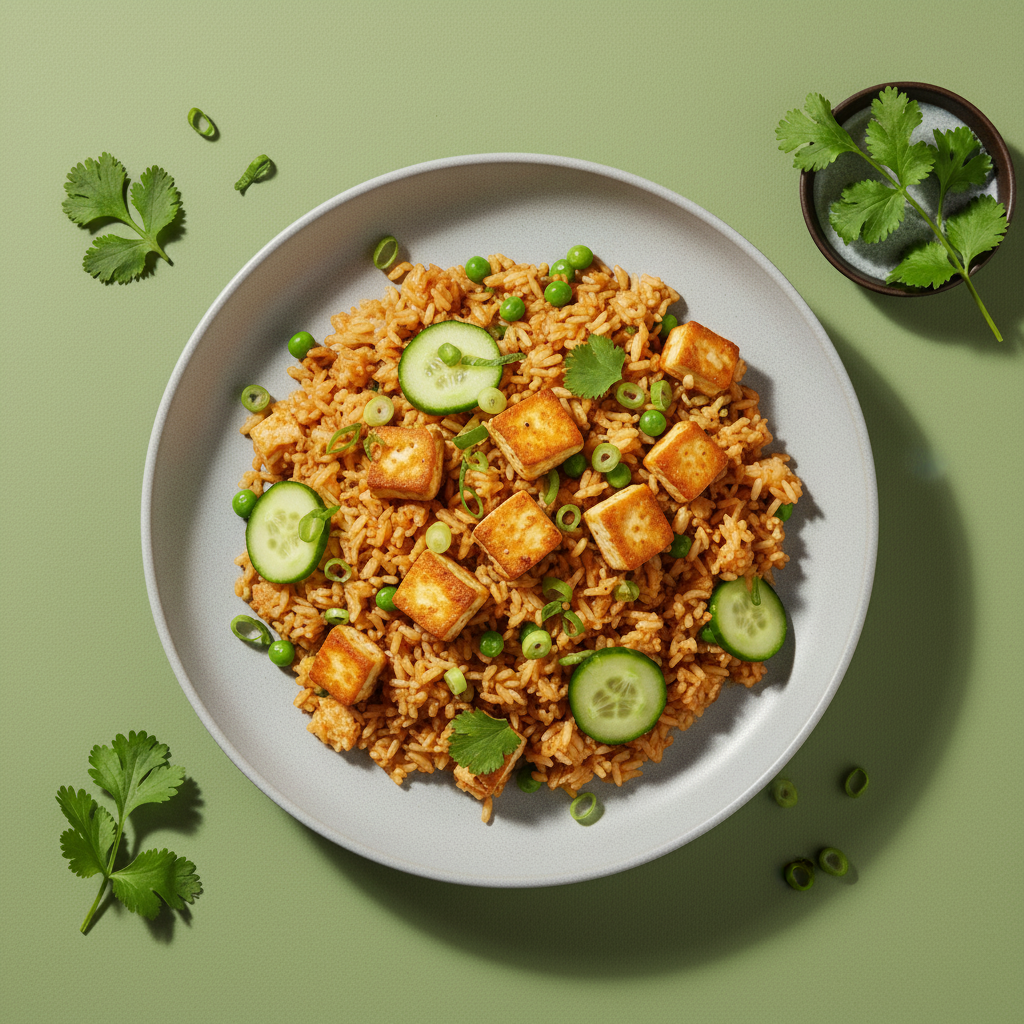 Classic Tofu Fried Rice (4 servings)
