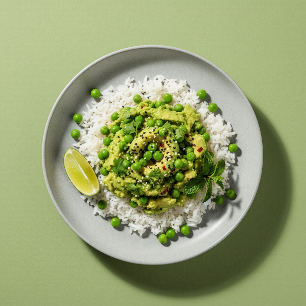 Avocado & Pea Rice Bowl