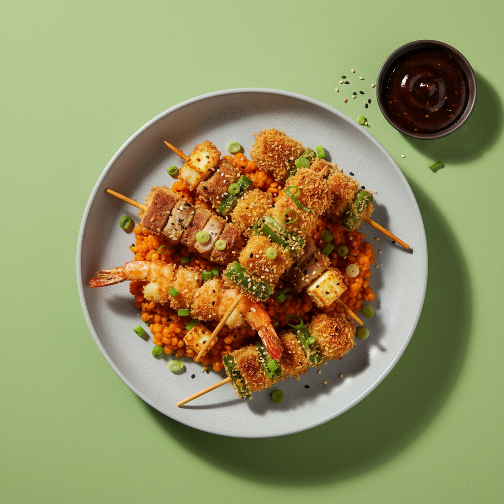 Around the World in 80 Meals: Day 13 - Osaka, Japan - Kushikatsu: Chasing the Perfect Deep-Fried Skewer