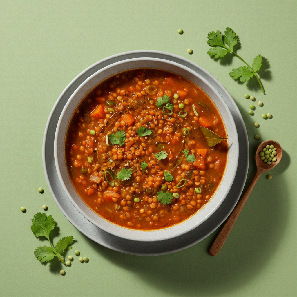 Hearty Lentil Soup (Serves 4)