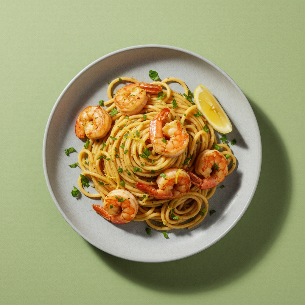 Shrimp Scampi with Pasta