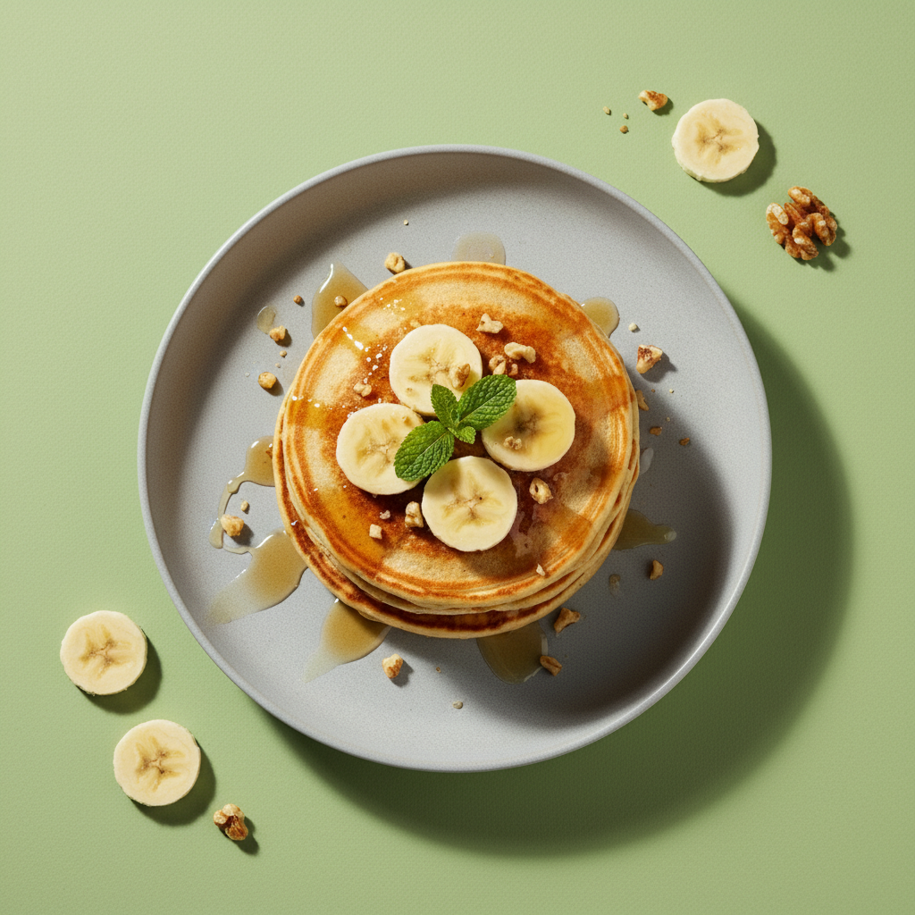 Banana Protein Pancakes