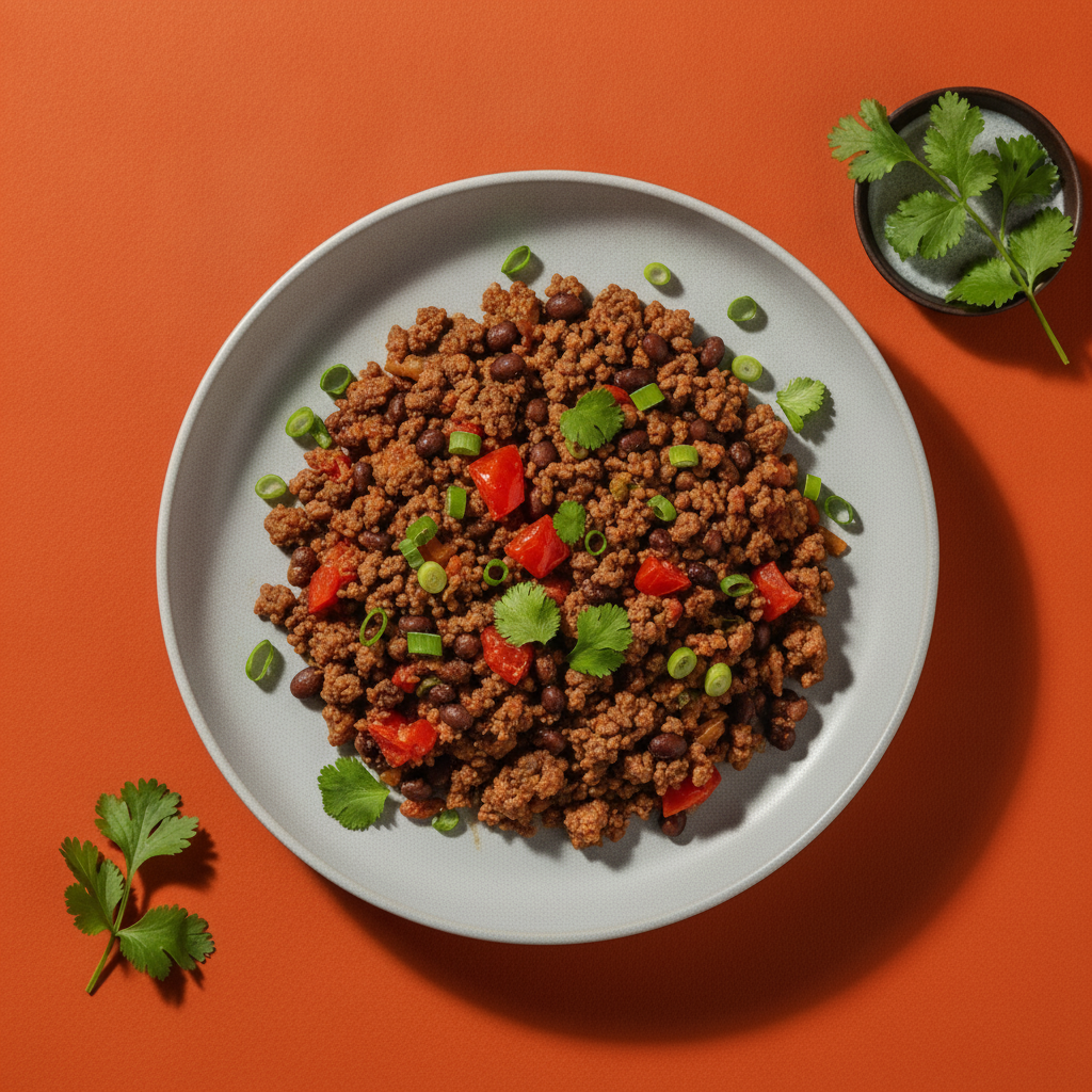 Zesty Instant Pot Beef & Black Bean Skillet