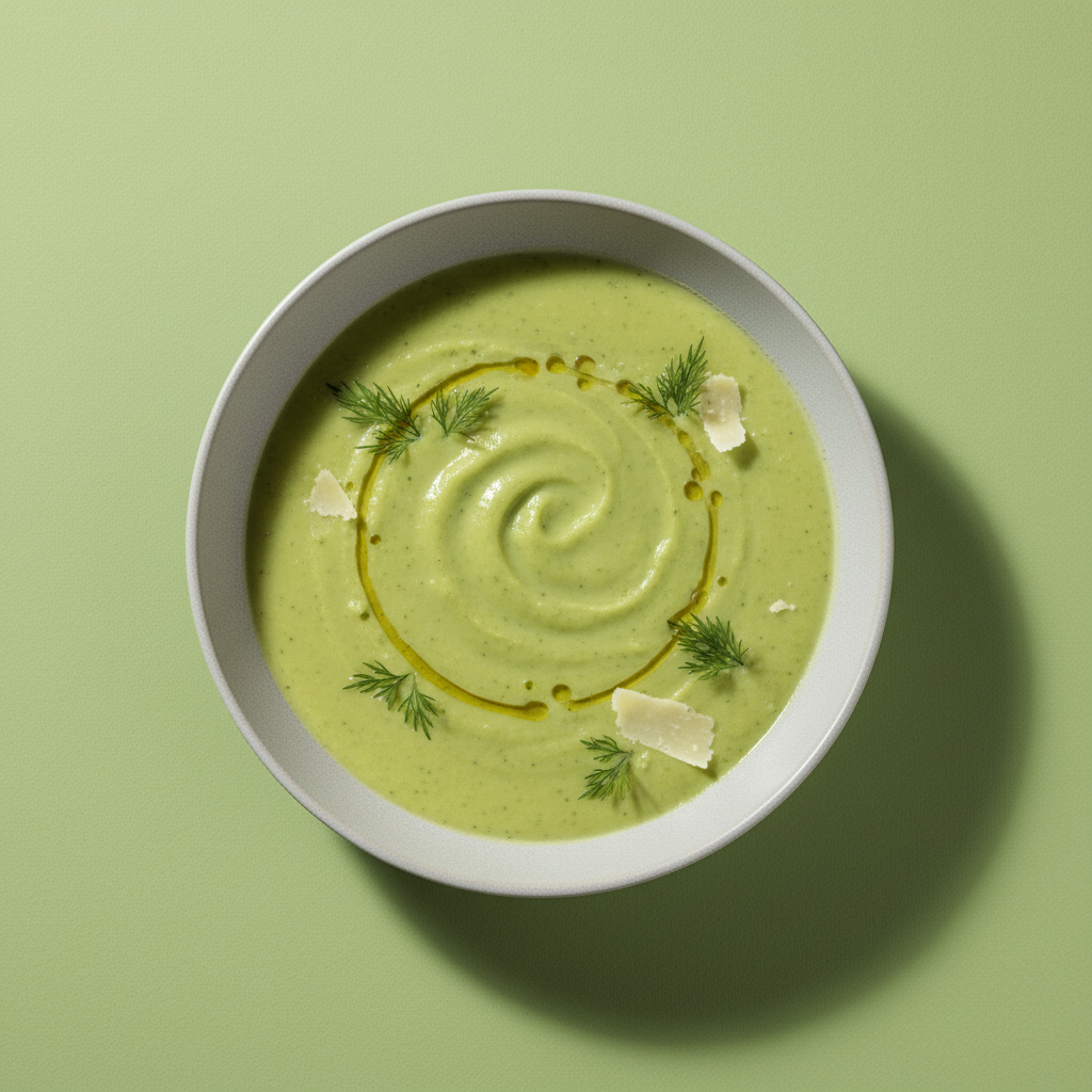Simple Creamy Asparagus Soup