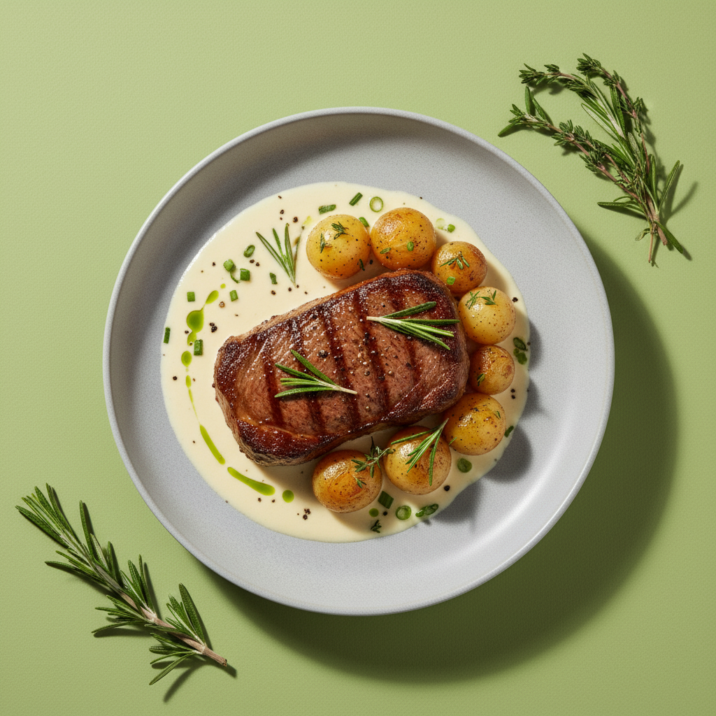 Chef's "Slightly More Edible" Milk Steak