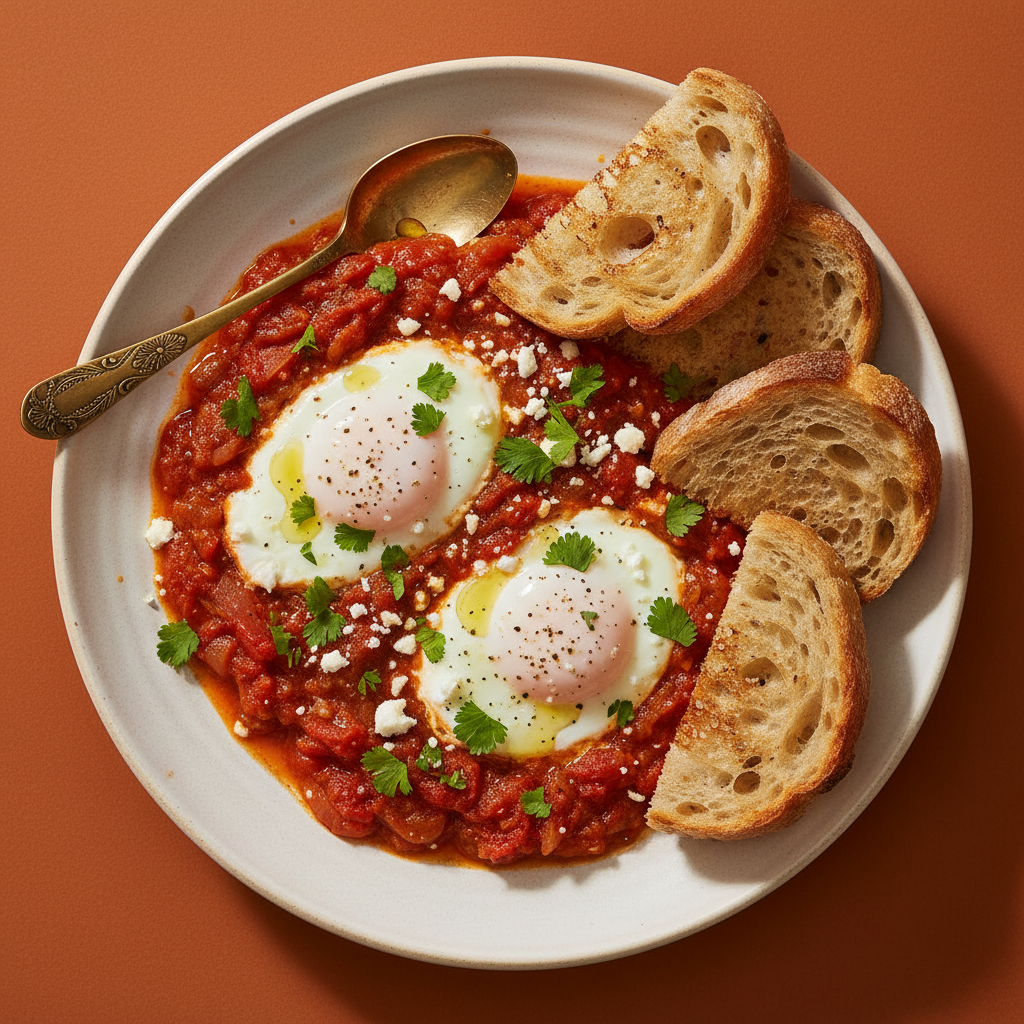 Quick Fall Shakshuka for Two